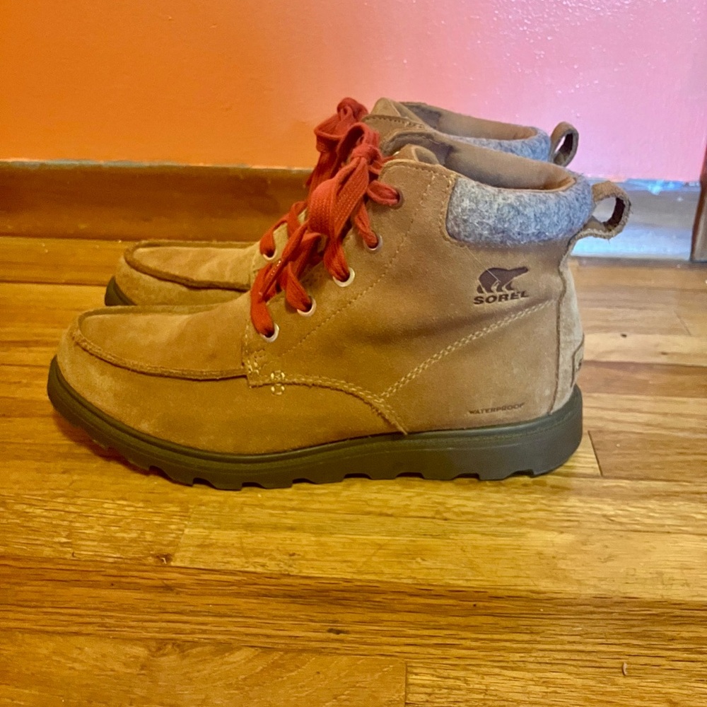 Sorrel Masson Youth moc toe boots waterproof